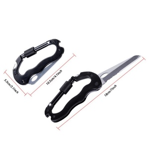 Navaja Multifuncional de Montañismo Cinco en Uno, Sierra de Colgado Rápido para Exteriores, Herramienta EDC, <span class=keywords><strong>Plegable</strong></span> en Forma de D - Product Image 6