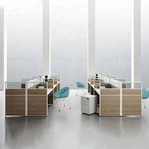 ICON Modern Call Center Cubicles Durable <strong>Office</strong> Workstations 6 8 Seats Modular <strong>Office</strong> <strong>Desk</strong> With Partition <strong>computer</strong> Table <strong>office</strong> - Product Image 1