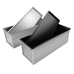 <span class=keywords><strong>Moule</strong></span> <span class=keywords><strong>à</strong></span> pain rectangulaire long en alliage d'aluminium avec couvercle, antiadhésif, pour pain de mie - Product Image 5