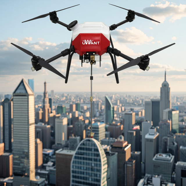 New Cleaning Drone for Home Use IP67 Rating App-Controlled Auto Charge Edge Cleaning-Efficient Fire Fighting Building Cleaning