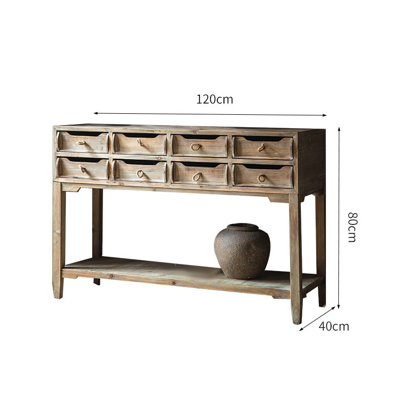 Commode à neuf tiroirs - A41 (En rupture de stock, commande minimum 30 pièces)