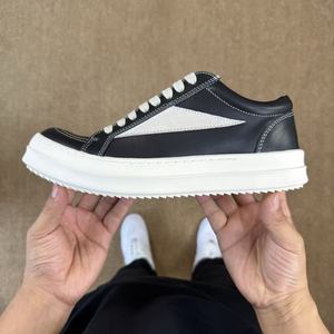 Sneakers <span class=keywords><strong>con</strong></span> Plateau Chunky Bianche e Nere <span class=keywords><strong>con</strong></span> Lacci, <span class=keywords><strong>Scarpe</strong></span> Casual <span class=keywords><strong>da</strong></span> Strada <span class=keywords><strong>con</strong></span> <span class=keywords><strong>Suola</strong></span> Spessa per Uomo e Donna, Originali - Product Image 1