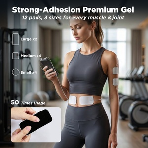 Unidad TENS de Doble Canal, Estimulador Muscular EMS, Masajeador Eléctrico Recargable de Pulsos para Alivio del Dolor, Recuperación Muscular de Espalda y Cuello - Product Image 3