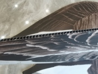 Décoy de chasse à l'oie personnalisé en gros, en plastique réaliste, anti-reflet, en PP, silhouette d'oie Branta canadensis, oies du Canada