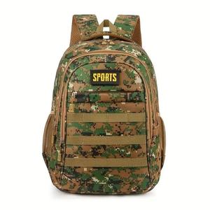 Sac à dos décontracté pour hommes en gros, grande capacité, sac d'école, sac à dos pour ordinateur portable avec système Molle - Product Image 6