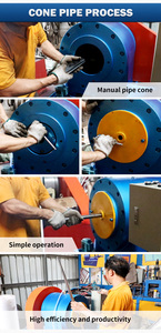 آلة تشكيل الأنابيب المعدنية المخروطية YXH، ماكينة تضييق الأنابيب - Product Image 4