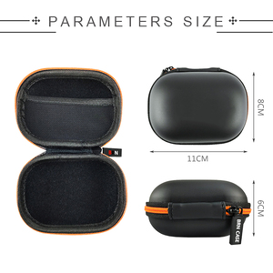 Étui de rangement rigide en EVA pour montre connectée, en cuir PU noir imperméable, très vendu - Product Image 6