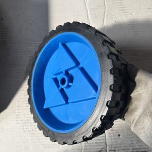 8 Inch 8x1.75 Roda De Borracha Sólida <span class=keywords><strong>Semi</strong></span> Pneumático Caminhão Substituição Da Roda Giratória Tipo Rodízio Rodas para Carrinho Trolley Transporte - Product Image 6