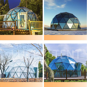 6 m7m cupola geodetica per <span class=keywords><strong>Glamping</strong></span> <span class=keywords><strong>di</strong></span> <span class=keywords><strong>lusso</strong></span> con pannello solido e vetro temperato in USA - Product Image 6