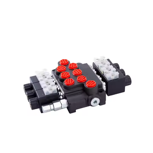 Vanne de commande directionnelle monobloc hydraulique à solénoïde à 2 bobines HUAMAO Z50 Z80 12V 24V, vanne hydraulique électrique - Product Image 2