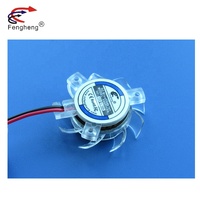 Fengheng — ventilateur de refroidissement Axial sans balais, ventilateur Led RGB 5V 12V 24V 40MM,