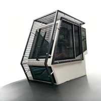 Cabine silencieuse, confortable et durable pour compacteur dynamique de machines de construction chinoises