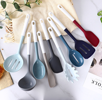 Utensilios de Cocina de Silicona de Alta Resistencia al Calor, Espátula, Cuchara, Batidor Antiadherentes, 1 Pieza, Duraderos, de Grado Alimenticio