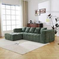 Vakuumkomprimiertes Sofa vom OEM-Hersteller, Luxuriöses Cloud-Sofa als Modulares Ecksofa, ODM Knochenloses L-förmiges Schlafsofa in einer Box