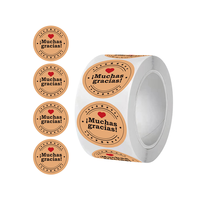 Étiquettes autocollantes personnalisées Haoxuan pour produits, étiquettes de marque pour emballages, bouteilles, bocaux, boîtes cadeaux et produits artisanaux