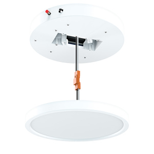 Plafonnier LED d'urgence ETL à montage encastré avec batterie de secours pour montage en surface ultra-mince de 7 pouces à éclairage périphérique 120-277V 15W - Product Image 2