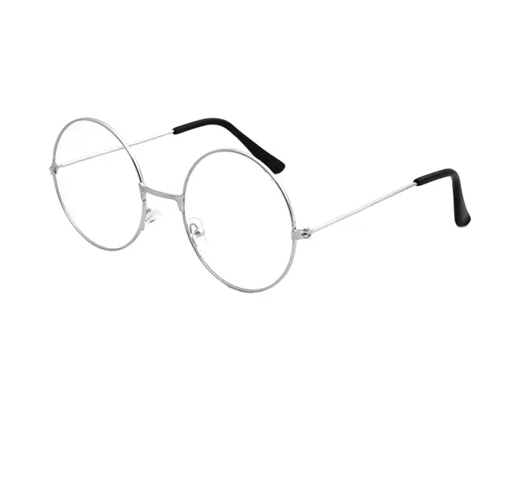 Unisex Smooth Hinge Black Circle Eye Glass Clear Rounded Optical Glasses Frames For Men eyeglasses eye glasses frames