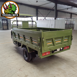 Triciclo de Carga Pesada de 5 Ruedas con Enfriamiento por Agua de 250cc, Caja de 1.4x2.2m, Capacidad de Carga de +1000kg, Velocidad de 50-70km/h, Lona Protectora, Uso en Minería y Agricultura - Product Image 2