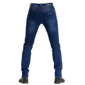XXS à 5XL Oversize Bule Jeans Hommes Formation Cyclisme Sport Pantalon Touring Racing Pantalon D'équitation Randonnée Protection - Product Image 4