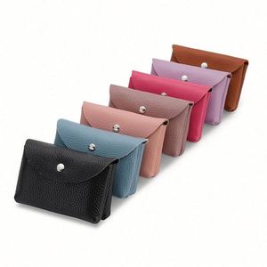 Hot Selling New Fashionable Leather Coin Purse Coin <b>Bag</b> Coin Purse Cowhide Small Wallet Can Hold Cards and <b>Keys</b> - Product Image 1