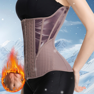 LANGQIN Taillentrainer für Frauen Stahlverstärkter Shapewear Mesh Bauchkontrolle Luxus Körperformer Korsett - Product Image 1