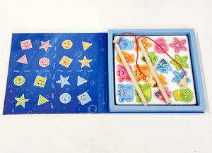 Jouet Montessori, jeux éducatifs pour enfants, jouet <span class=keywords><strong>de</strong></span> <span class=keywords><strong>pêche</strong></span> <span class=keywords><strong>magnétique</strong></span> pour enfants, jouet éducatif avec animaux marins - Product Image 4