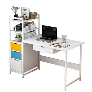 Modern Multi Purpose Space Save Writing Study Table With Bookshelf