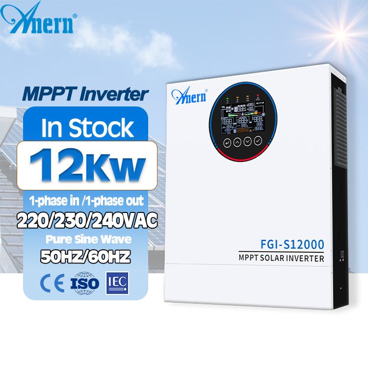 low frequency hybrid solar inverter 240v 8kw