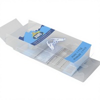 Boîtes en PVC multifonctionnelles, boîtes en plastique pliables à vendre, boîte transparente givrée claire