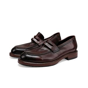 Chaussures habillées pour hommes de haute qualité - Chaussures de bureau en cuir véritable pour mariage - Style Oxford - Product Image 3
