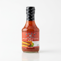 Chinesische OEM-Fabrik Thai-Style Tomaten- & Chili-Sauce in Plastikflaschen Großhandel 230g Sriracha Chilisauce für Supermärkte