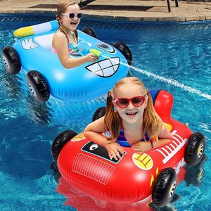 Spot Children <b>Inflatable</b> Swimming Ring with Water Gun <b>Inflatable</b> Sports <b>Car</b> <b>Inflatable</b> Swimming Ring Wholesale - Product Image 4