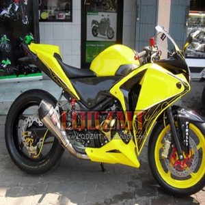 Cuerpo de inyección para HONDA CBR250R amarillo claro CBR250 <span class=keywords><strong>CBR</strong></span> 250R <span class=keywords><strong>250</strong></span> <span class=keywords><strong>R</strong></span> 11 12 13 14 15 75No.31 MC41 2011 2012 2013 2014 2015 <span class=keywords><strong>Carenado</strong></span> - Product Image 1