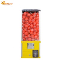 Mesin Vending Kapsul Persegi Berkualitas Tinggi untuk Grosir, Dapat Menggunakan Bola, Permen, dan Telur Putar