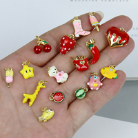 Verjaardag Sieraden Cadeau Prachtige Emaille Hanger Zomer Fruit Hanger