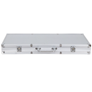 Ensemble de 500 jetons de poker, jeu de table, étui de transport en aluminium, Blackjack, <span class=keywords><strong>Roulette</strong></span> - Product Image 2