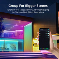 Guirlande lumineuse à pixels LED Pebble Seed adressable WS2811 RGB IC DC12V 3 broches 1000 LED IP67 pour Noël, mariage, décoration extérieure