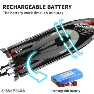 60 km/h jouet en plastique <span class=keywords><strong>de</strong></span> haute qualité Super haute vitesse <span class=keywords><strong>course</strong></span> Rc télécommande Brushless <span class=keywords><strong>bateau</strong></span> piscine jeux pour adultes qui flottent - Product Image 5