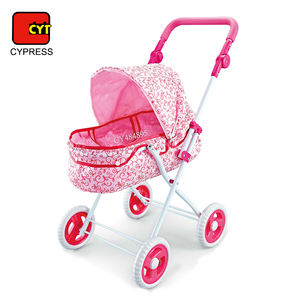 Poussette Pliable pour Poupées <span class=keywords><strong>Grand</strong></span> Panier pour Poupées Jouets d'Imitation Accessoires pour Poupées pour Filles - Product Image 2