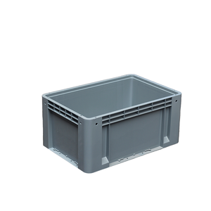 High Quality EU Rectangular HDPE Solid <strong>Logistic</strong> Box 600*400*280mm Recyclable Heavy Duty Turnover Crate <strong>Container</strong> - Product Image 1