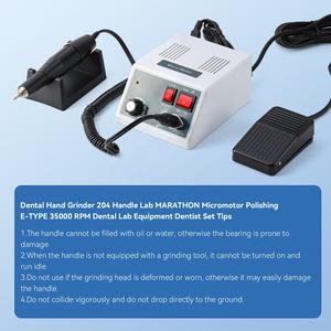 Attrezzatura dentale da laboratorio 35000 Rpm lucidatura dentale Micro motore con manico 204 - Product Image 2