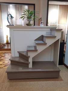 درج حلزوني فولاذي دائري للبيع الساخن، سلالم حلزونية للاستخدام الخارجي للمنازل والفلل - Product Image 4