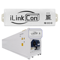 ILinkCon 4G & Sat Reefer Container Monio8-10 An Conception étanche, avec plusieurs capteurs de suivi GPS