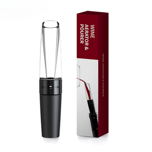 Aireador <span class=keywords><strong>y</strong></span> Vertedor <span class=keywords><strong>de</strong></span> Vino Minimalista Ecológico Personalizado MUYI, Dispensador <span class=keywords><strong>de</strong></span> Vino Portátil <span class=keywords><strong>de</strong></span> ABS <span class=keywords><strong>de</strong></span> Grado Alimenticio, Reutilizable para Uso en el Hogar <span class=keywords><strong>y</strong></span> al Aire Libre - Product Image 2