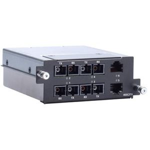 โมซ่า RM-G4000-4SSC2TX สวิตช์อีเธอร์เน็ตแบบโมดูลาร์ 4 พอร์ต SFP+ 2 สวิตช์ไฟเบอร์ออปติกสำหรับองค์กร ขั้วต่อ IEEE 802.3 SC/UPC - Product Image 1