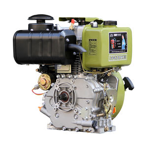 <span class=keywords><strong>Motor</strong></span> diésel monocilíndrico refrigerado por aire de 12 HP, tipo italiano, verde, Hi-earns 188FAE, con eje estriado - Product Image 1