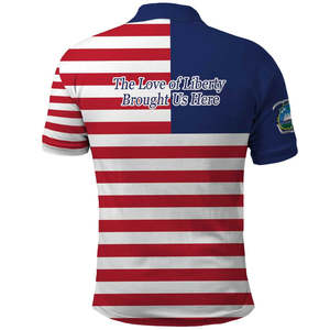 Camiseta Polo Personalizada del Día de la Bandera de <span class=keywords><strong>Liberia</strong></span>, Nuestra Bandera, Nuestro Orgullo, Camiseta Polo del Día de la Independencia de <span class=keywords><strong>Liberia</strong></span> Más Vendida, Hecha a Medida 2026 - Product Image 3