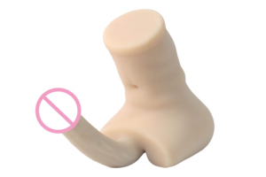 Lnovative Design Big Dildo Hermaphrodite Pocket Pussy Anal Men <b>Masturbator</b> Vagina Sex Toy - Product Image 4
