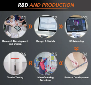 矫形关节护膝针织弹性尼龙护膝支撑压缩运动护膝腰带 - Product Image 6