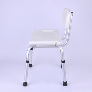 Chaise de douche en alliage d'aluminium avec dossier réglable en hauteur, équipement de sécurité pour salle de bain pour personnes âgées et femmes enceintes - Product Image 3